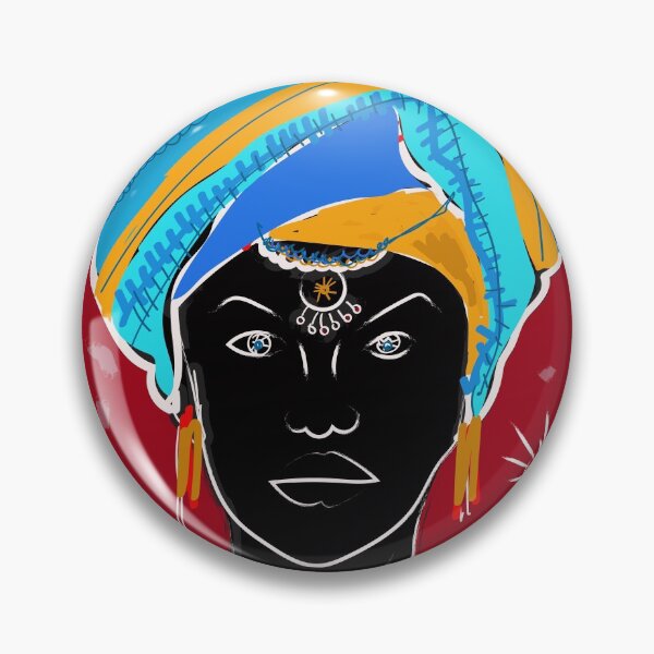Item preview, african ethnicity girl artwork designed and sold by KARTICK DUTTA.
