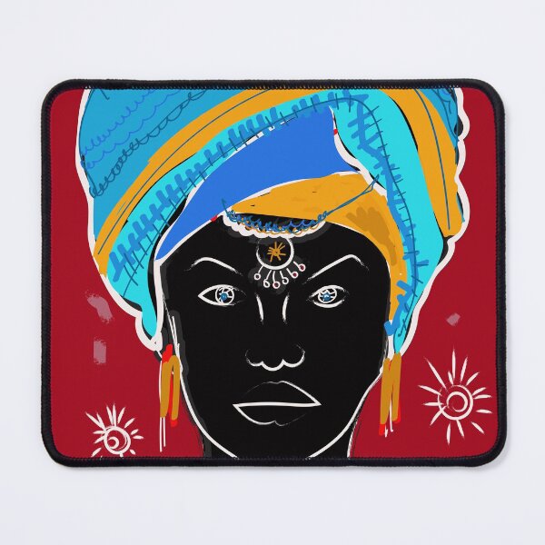 Item preview, african ethnicity girl artwork designed and sold by KARTICK DUTTA.