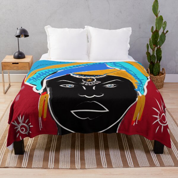 Item preview, african ethnicity girl artwork designed and sold by KARTICK DUTTA.