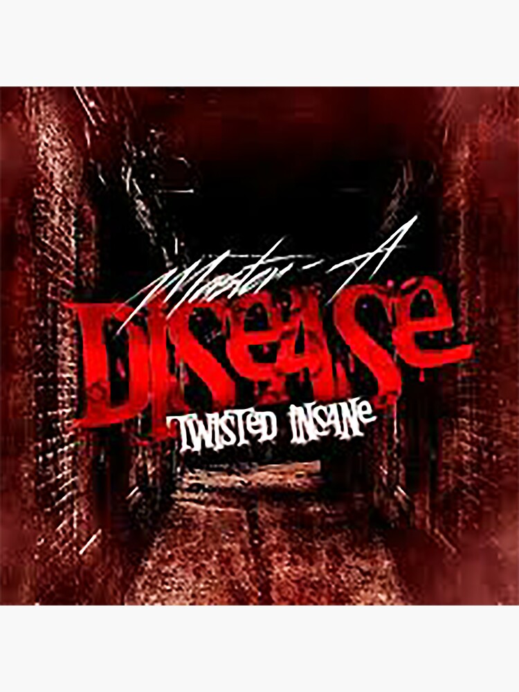 "disease twisted" Sticker by koebajingan568 Redbubble