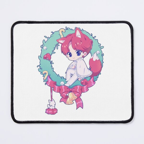 Item preview, All i want for Christmas is Bts K Pop Christmas Wreath designed and sold by NerdCulture.