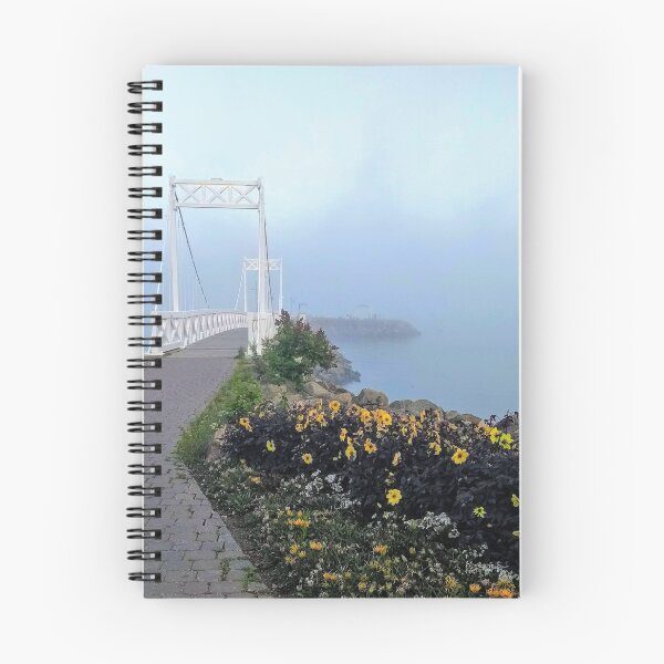 Item preview, White bridge and flowery path designed and sold by Momentary.