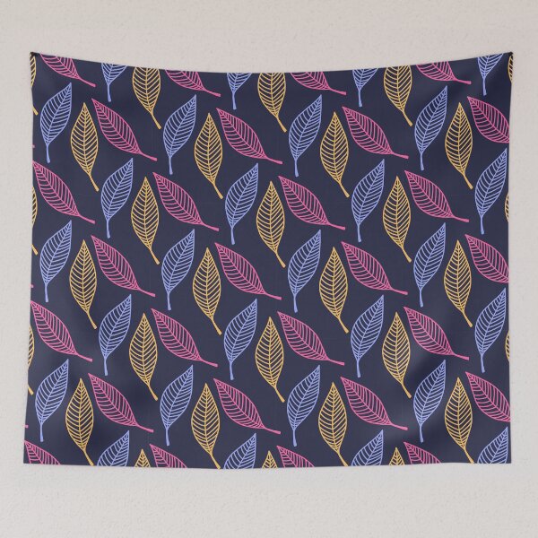 Item preview, Colorful Leaves Modern Pattern designed and sold by BluePlanet.