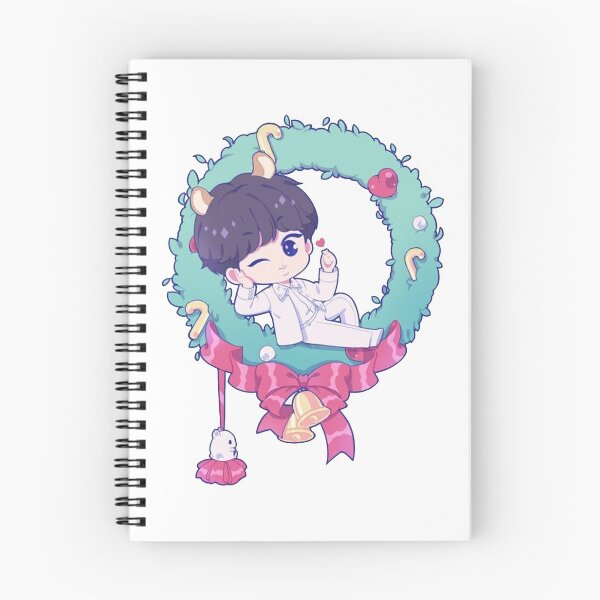 Item preview, All i want for Christmas is Bts K Pop Christmas Wreath designed and sold by NerdCulture.