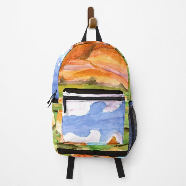 Item preview, Desert mountain range landscape designed and sold by Heather-Valera.