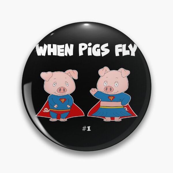 Item preview, When Pigs Fly #1 designed and sold by Slap-Cat.
