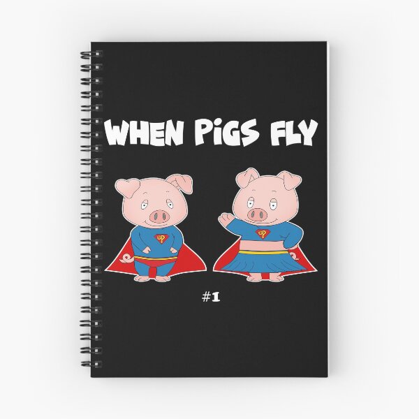 Item preview, When Pigs Fly #1 designed and sold by Slap-Cat.