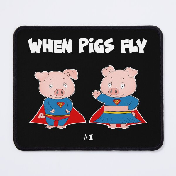 Item preview, When Pigs Fly #1 designed and sold by Slap-Cat.