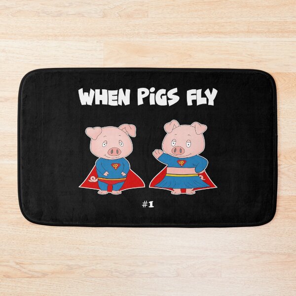 Item preview, When Pigs Fly #1 designed and sold by Slap-Cat.