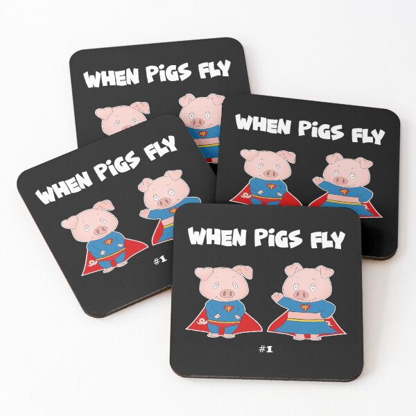 Item preview, When Pigs Fly #1 designed and sold by Slap-Cat.