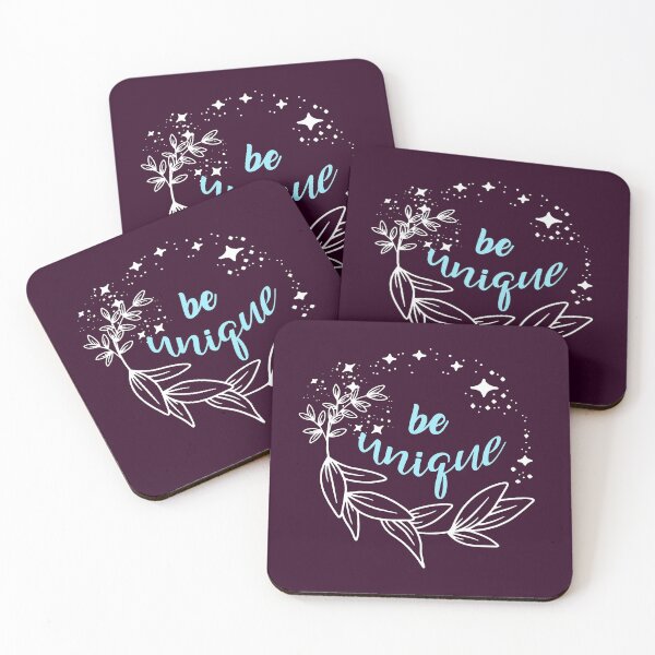 Item preview, Be Unique Inspirational Quote designed and sold by chahakisha.