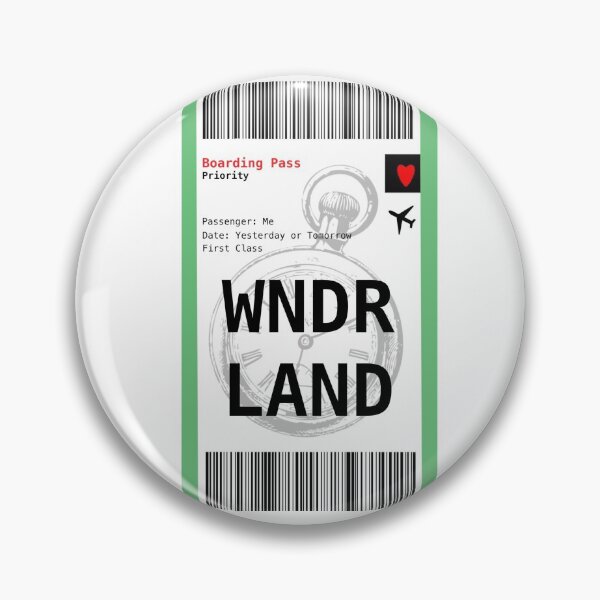 Item preview, Wonderland Boarding Pass designed and sold by KristaZed.