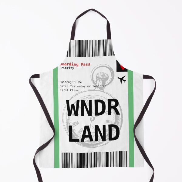 Item preview, Wonderland Boarding Pass designed and sold by KristaZed.