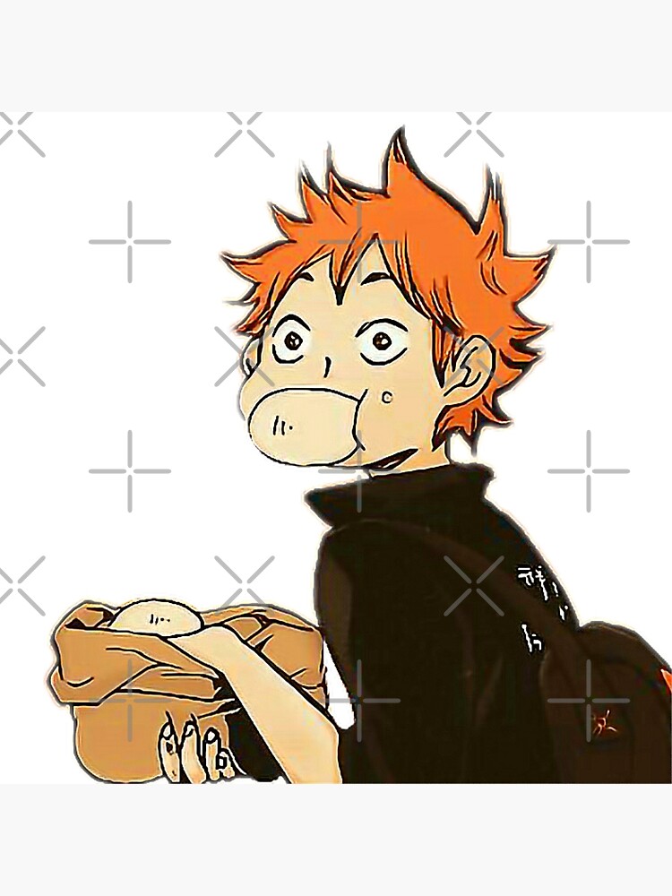 "Haikyuu Hinata Meat buns" Poster by Amitrix Redbubble
