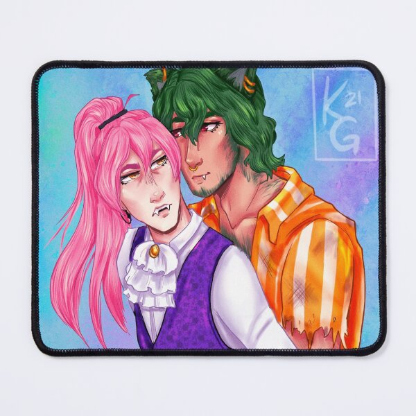 Item preview, Vampire and Werewolf Matchablossom designed and sold by Kenzie Glass.