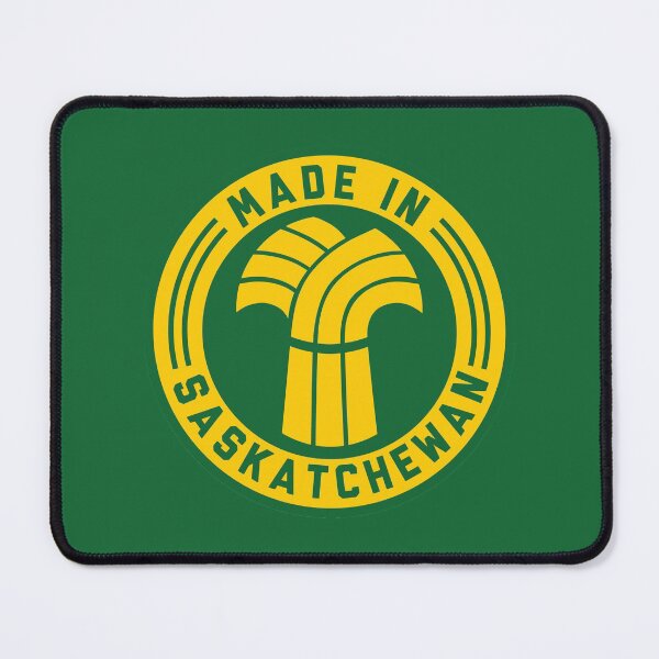 Item preview, Made in Saskatchewan Logo (Gold & Green) designed and sold by madeinsask.