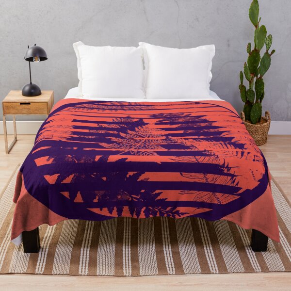Item preview, Banded and Bound Ferns - Flaming Deep Purple designed and sold by Odsy.