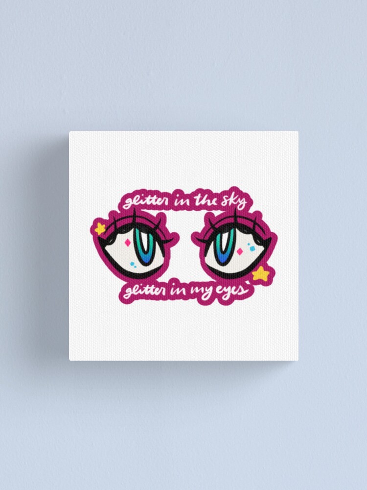 "Glitter in the sky, glitter in my eyes (Levitating) Future Nostalgia