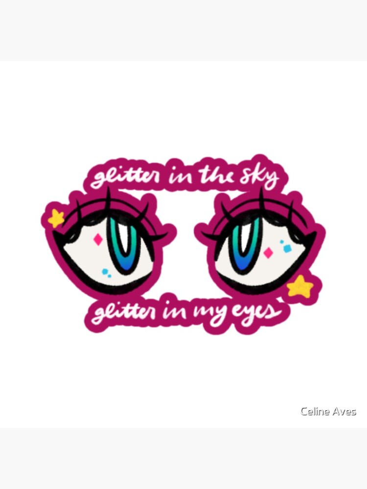 "Glitter in the sky, glitter in my eyes (Levitating) Future Nostalgia