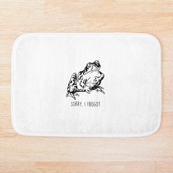 Item preview, Lo siento, yo Frogot Frog Funny Pun designed and sold by Alma---.