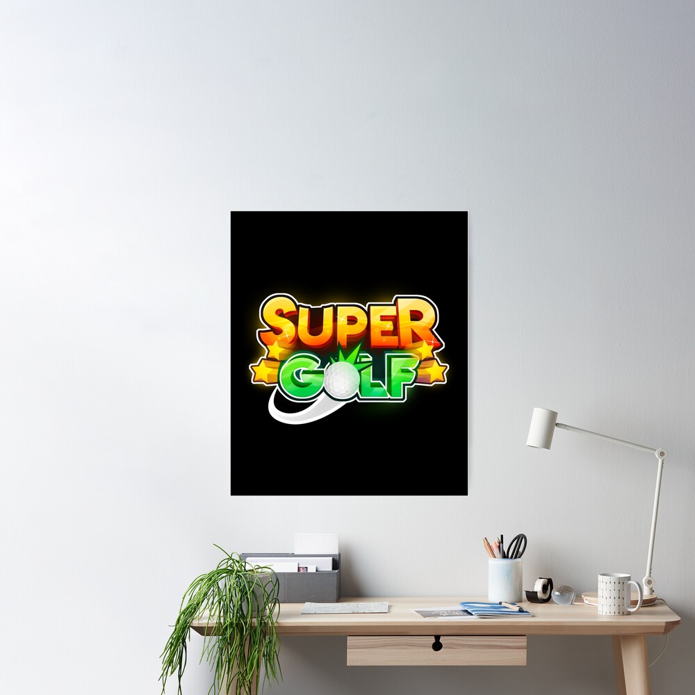 Funny Gaming Noob - Super Golf Poster for Sale by UTVankdesign