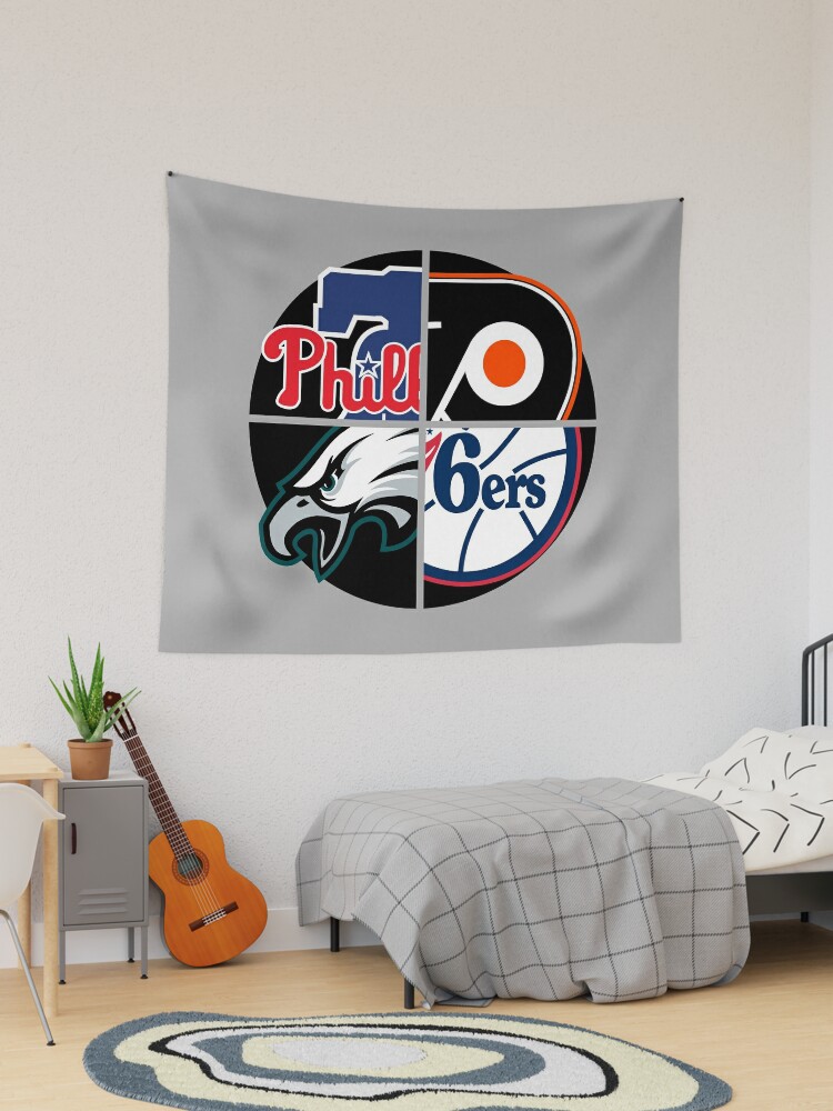 Philadelphia Sports Quad Sticker for Sale by designsbydif