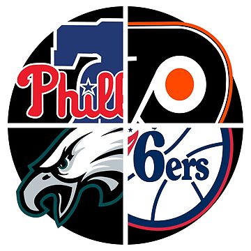 philadelphia sports  Philadelphia sports, Sports team logos