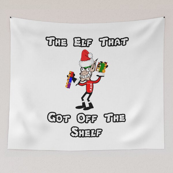 Item preview, The Elf That Got Off The Shelf - Broken Toy Train designed and sold by Oaks Creations.
