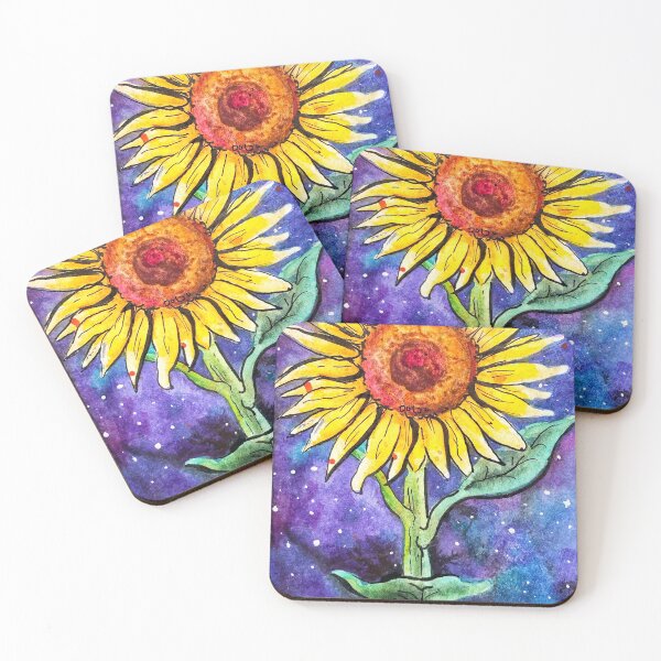 Item preview, Cosmic Sunflowers II designed and sold by Sketchbookist.