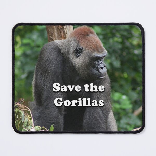 Item preview, Save the Gorillas designed and sold by FranWest.