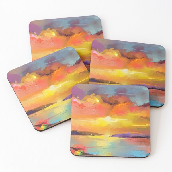 Item preview, Beautiful landscape frame of the rising sun. designed and sold by PNG PAPER STUDIO.