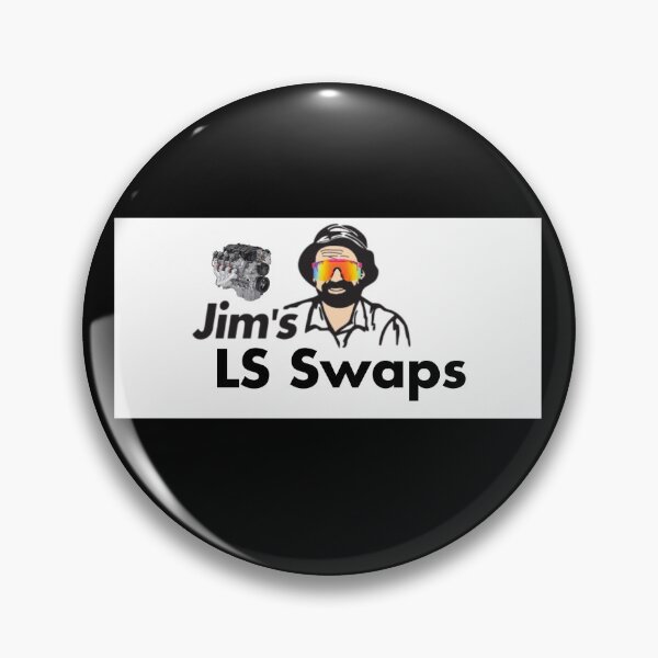 Item preview, Jims LS Swaps Decal / Sticker designed and sold by sticker-vault.