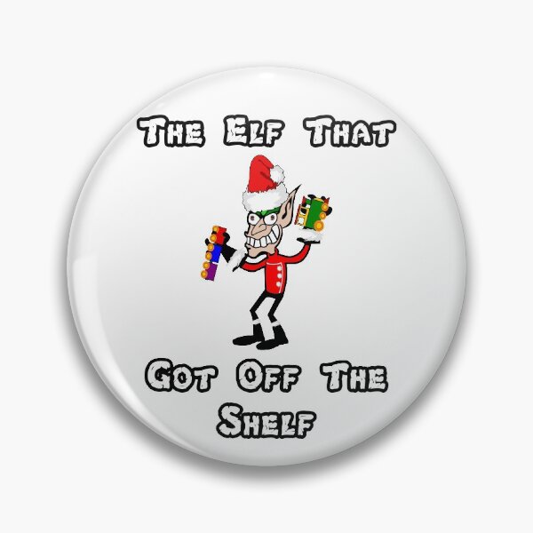 Item preview, The Elf That Got Off The Shelf - Broken Toy Train designed and sold by Oaks Creations.