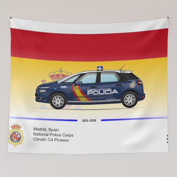 Item preview, Spain police vehicle designed and sold by DrewPodshe.