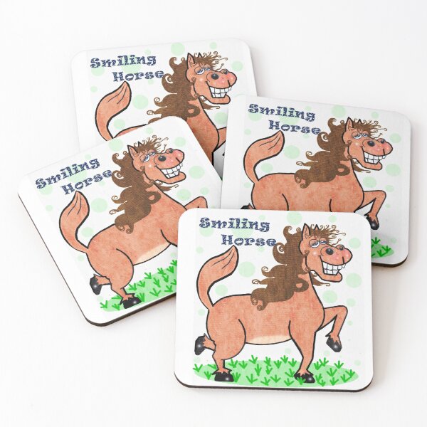Item preview, Smiling Horse  designed and sold by Shirley cute art .
