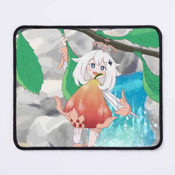 Item preview, Paimon as a sunsettia idk why either tbh designed and sold by hariko.