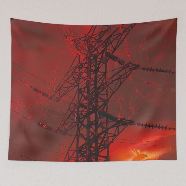 Item preview, Power Line Tower designed and sold by MorningFive.