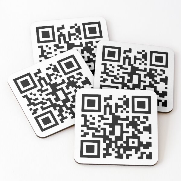 Item preview, Land Down Under Men at Work QR Code Decal / Sticker designed and sold by sticker-vault.