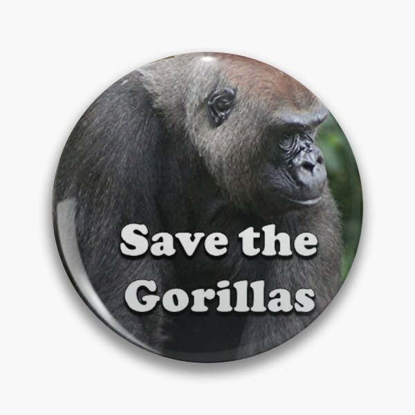 Item preview, Save the Gorillas designed and sold by FranWest.