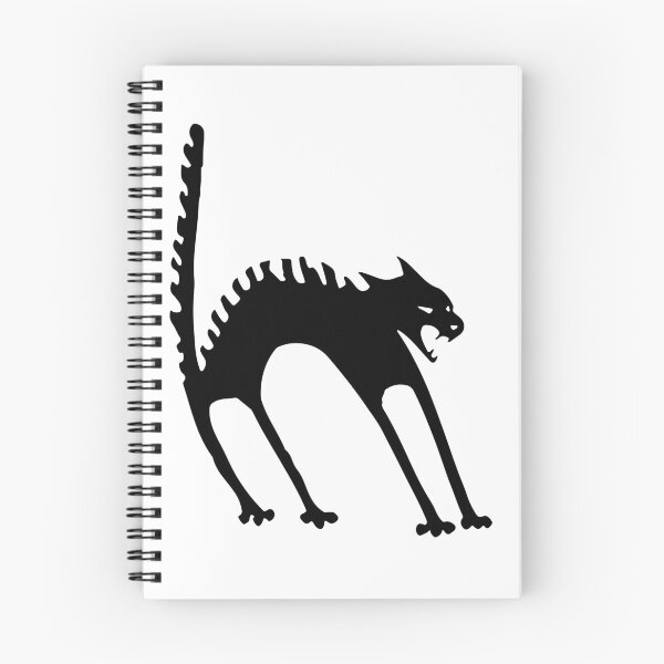 Item preview, scary halloween cat designed and sold by cheechlaroo13.