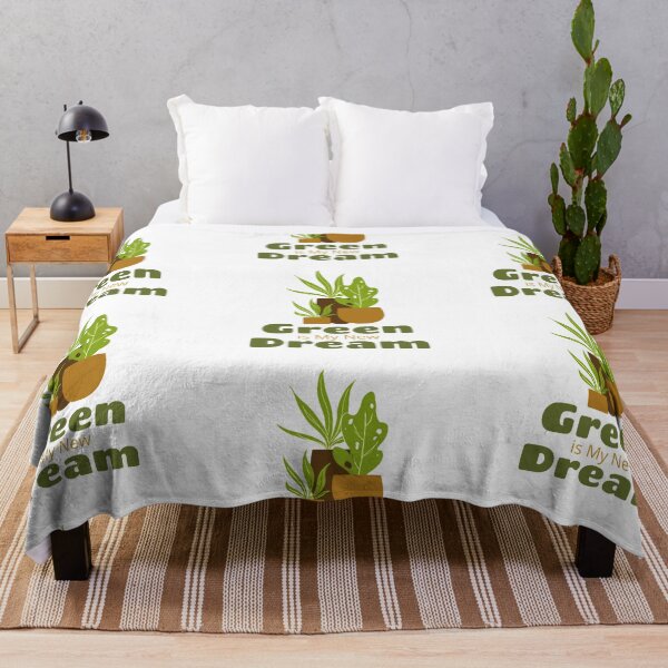 Item preview, "Green is my New Dream",Green dream, green plant lovers & Nature Lovers dream for a greener planet to live in. Greendream designed and sold by Thilaniz.
