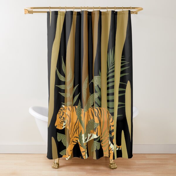 Celebrating Year of the Tiger Shower Curtain
