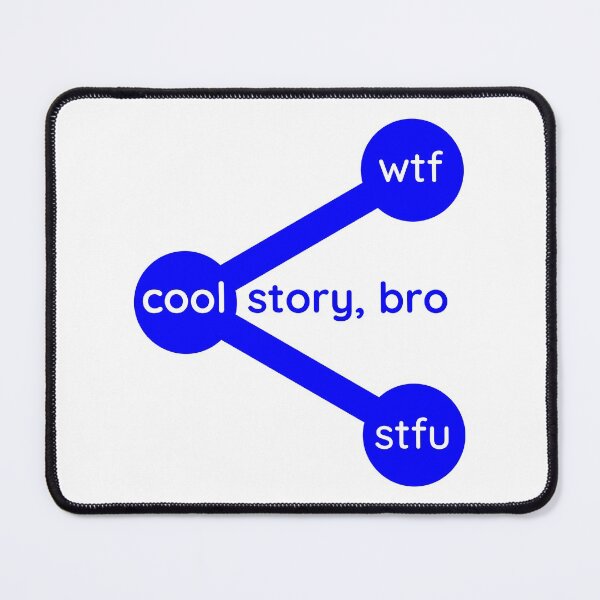Item preview, Cool Story Bro Wtf Stfu Share Symbol designed and sold by CBCreations73.