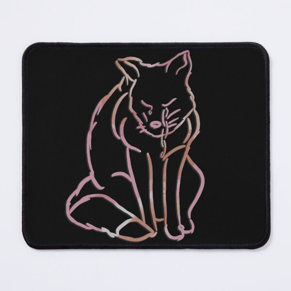 Item preview, Artsy Crying Fox (Pink & Orange) designed and sold by douxrien.