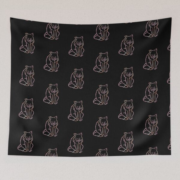 Item preview, Artsy Crying Fox (Pink & Orange) designed and sold by douxrien.