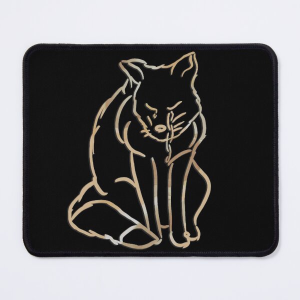 Item preview, Artsy Crying Fox (Yellow Gold) designed and sold by douxrien.