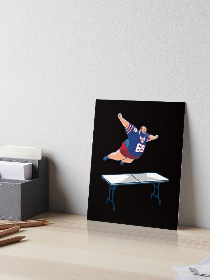 Bills Mafia Buffalo Bills Superfan table dive Design Art Print for Sale  by Stayfrostybro