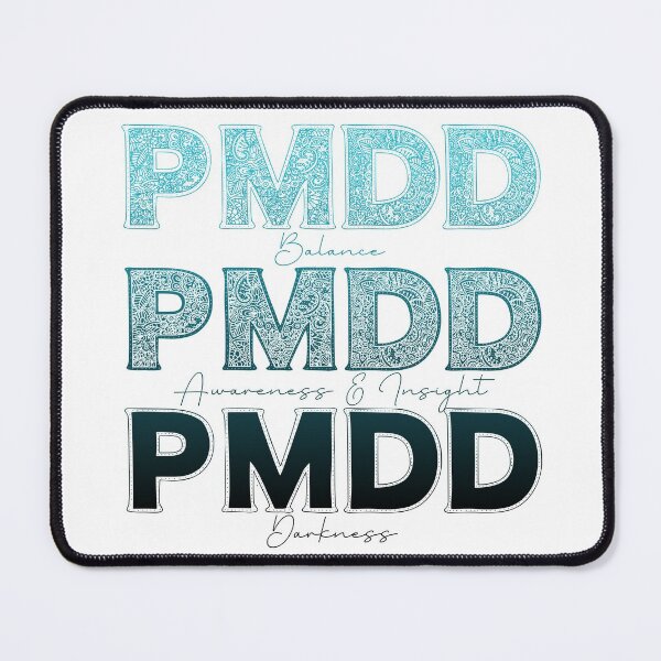 Item preview, PMDD Awareness. Darkness of depression, Teal for Insight, Turquoise for Balance. 1 in 20, it is very real and often debilitating. designed and sold by Orianah.