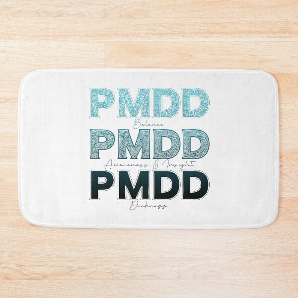 Item preview, PMDD Awareness. Darkness of depression, Teal for Insight, Turquoise for Balance. 1 in 20, it is very real and often debilitating. designed and sold by Orianah.