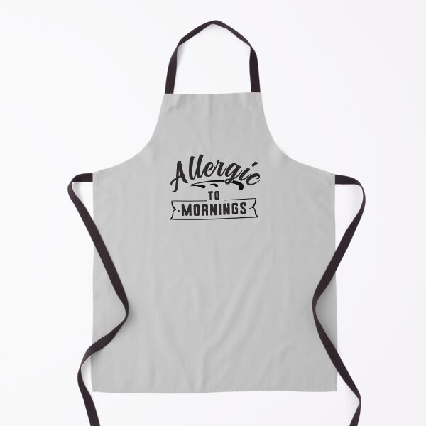 Item preview, Allergic to Mornings - Not a Morning Person designed and sold by Rhu Creations.